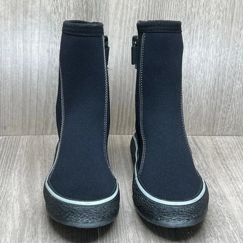 H2Odyssey Scuba Diving Boots Unisex Supra M5 W6 5mm Zippered Neoprene Black - Picture 2 of 10